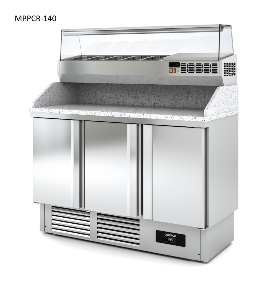 mesa refrigerada pizzas fondo 700 compacta docriluc 1