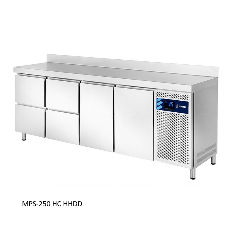 mesas refrigeradas con cajones para restaurantes hoteles bares hosteleria edenox 6