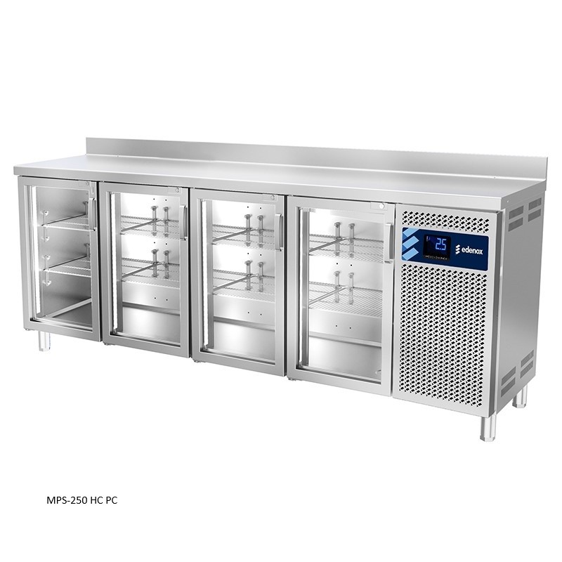MESAS REFRIGERADAS SERIE 600 CON PUERTAS DE CRISTAL 2