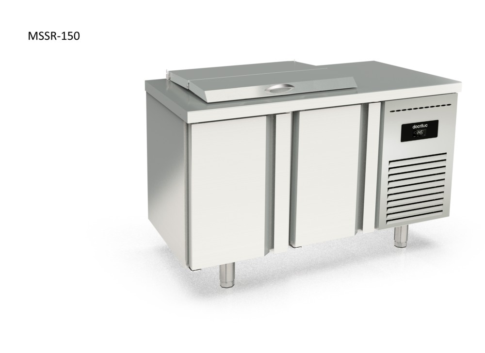 mesa refrigerada gastronorm alta eficiencia docriluc