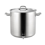 olla con grifo acero inoxidable pujadas