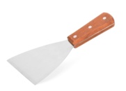 rasqueta triangular madera utensilios de cocina profesional pujadas