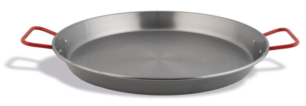 paellera valenciana acero pulido pujadas