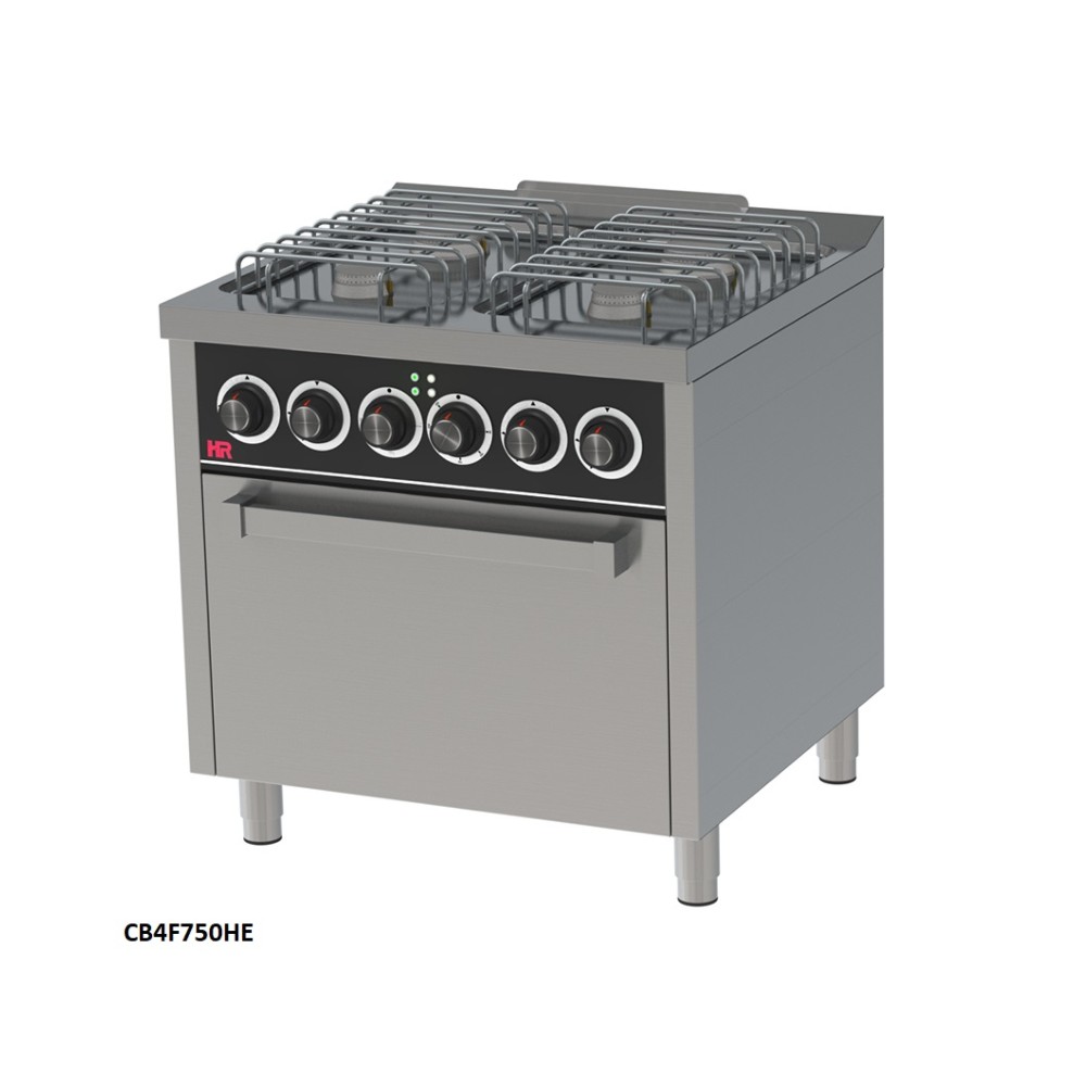 cocina gas horno serie 750 basic hr fainca