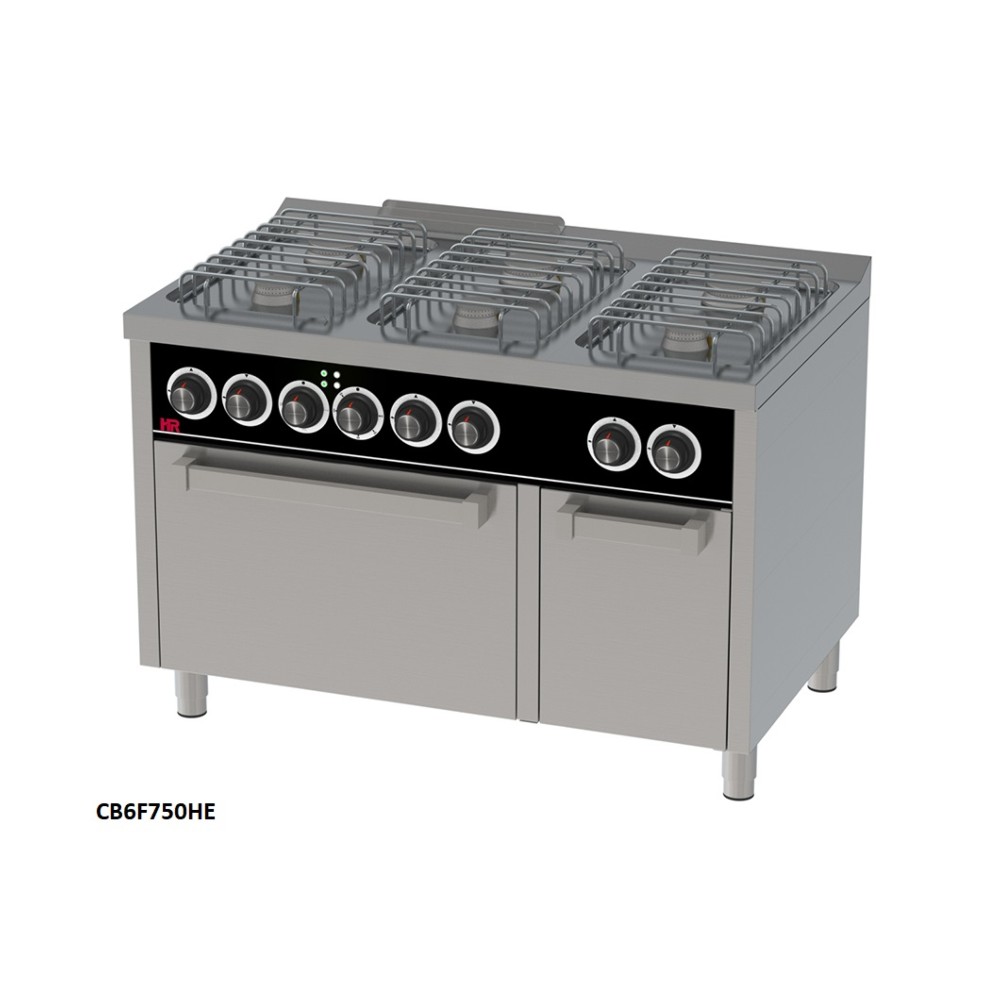 COCINA GAS CON HORNO ELÉCTRICO SERIE 750 BASIC HR