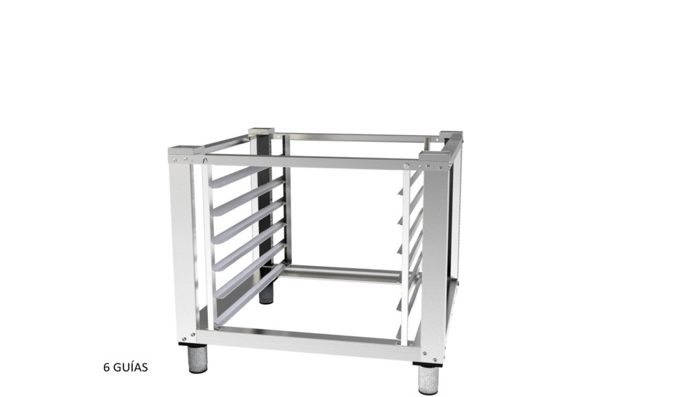 SOPORTE CON GUIAS PARA HORNOS SERIE ST GASTRO FM