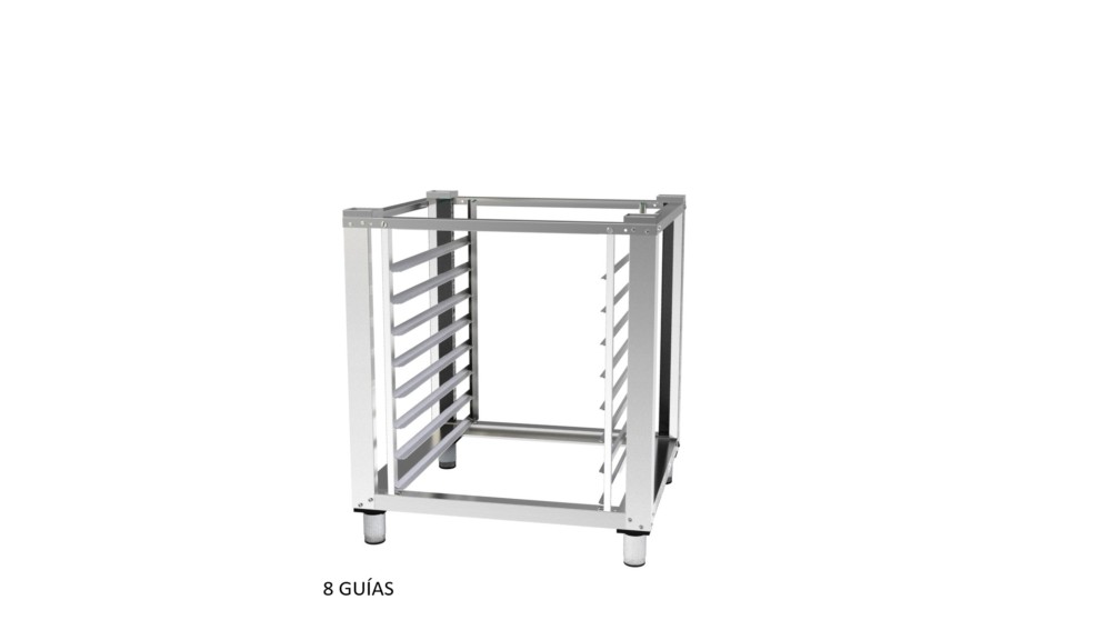 SOPORTE CON GUIAS PARA HORNOS SERIE ST GASTRO FM 1