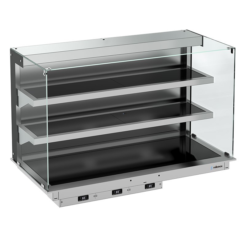 vitrinas calientes self service edenox