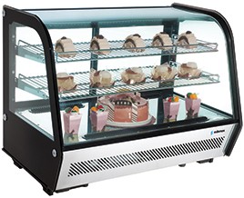 vitrina expositora refrigerada sobremesa edenox bares restaurantes buffette