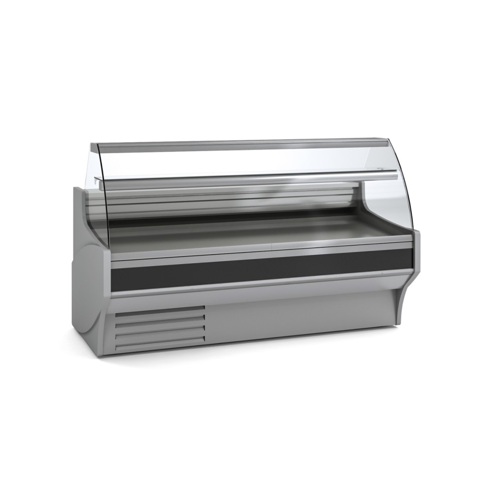 VITRINA EXPOSITORA REFRIGERADA CRISTAL CURVO SERIE VESPER 800 DOCRILUC