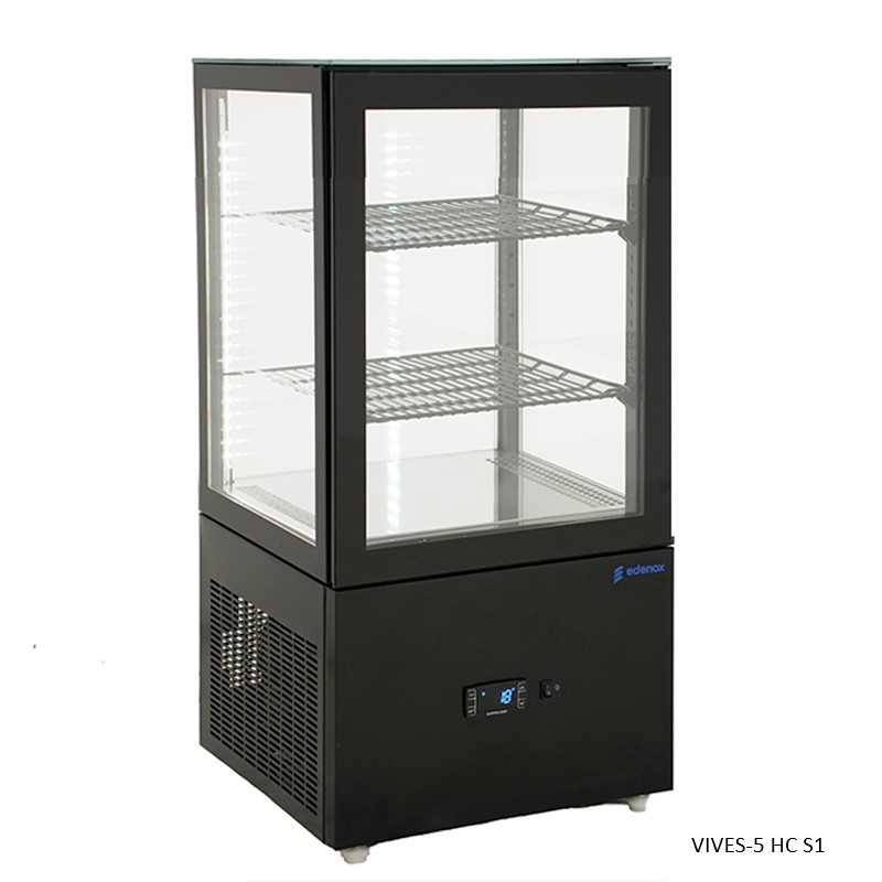 vitrina refrigerada expositora vertical economica edenox