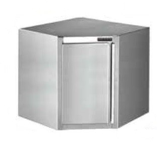 armario de pared esquinero inox distform