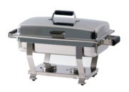 chafing dish con tapa extraible autoservicio