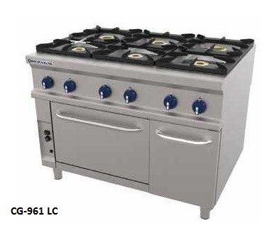 COCINAS SERIE 900 A GAS CON HORNO 