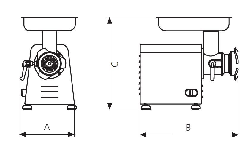 Picadora de Carne Edenox PI-22