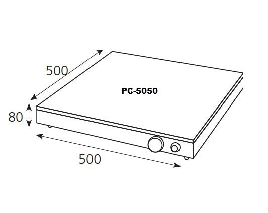 placa caliente de sobremesa vitroceramica mantenedora de temperatura 1