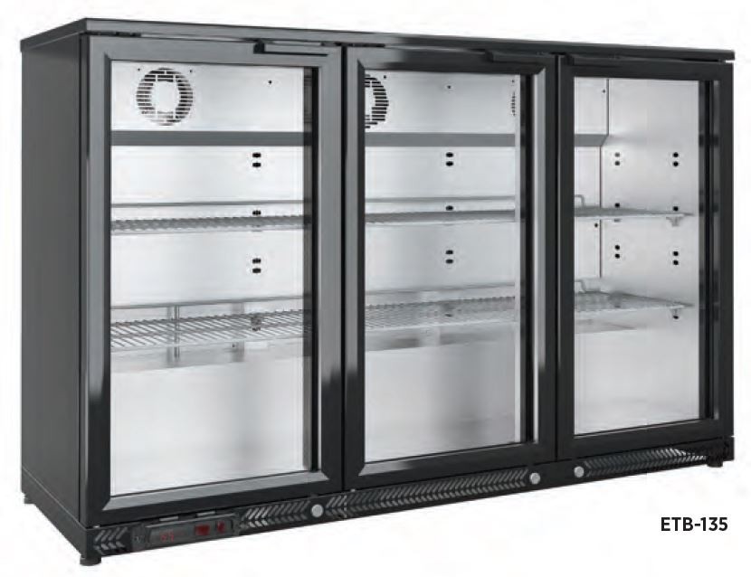 EXPOSITOR REFRIGERADO CON PUERTA DE CRISTAL 2