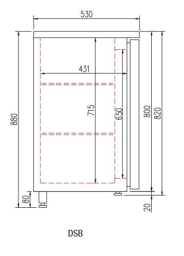 expositores refrigerados acero inoxidable bebidas snack bar vertical docriluc 3