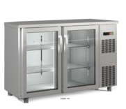 expositor refrigerado bebidas snack bar acero inoxidable vertical docriluc