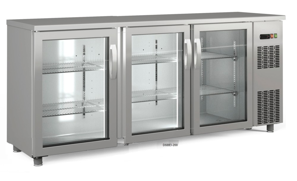 expositor refrigerado bebidas snack bar acero inoxidable vertical docriluc 1