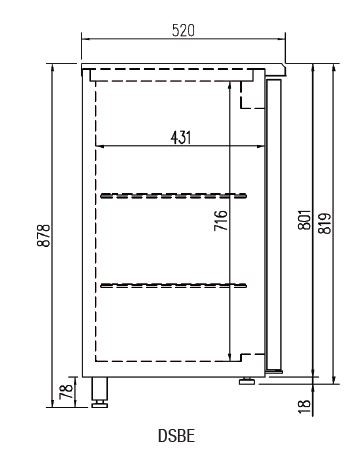 expositor refrigerado bebidas snack bar vertical docriluc 3