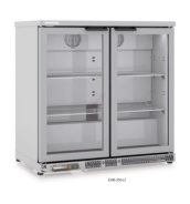 expositor refrigerado acero inoxidable bebidas vertical docriluc