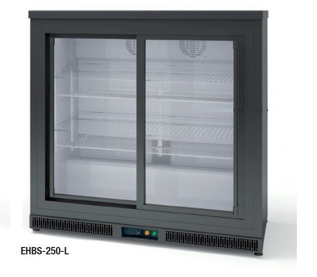 expositor refrigerado bebidas puertas correderas vertical docriluc