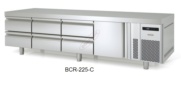 mesa refrigerada gastronorm 1/1 bajo cocina con cajones refrigerados docriluc