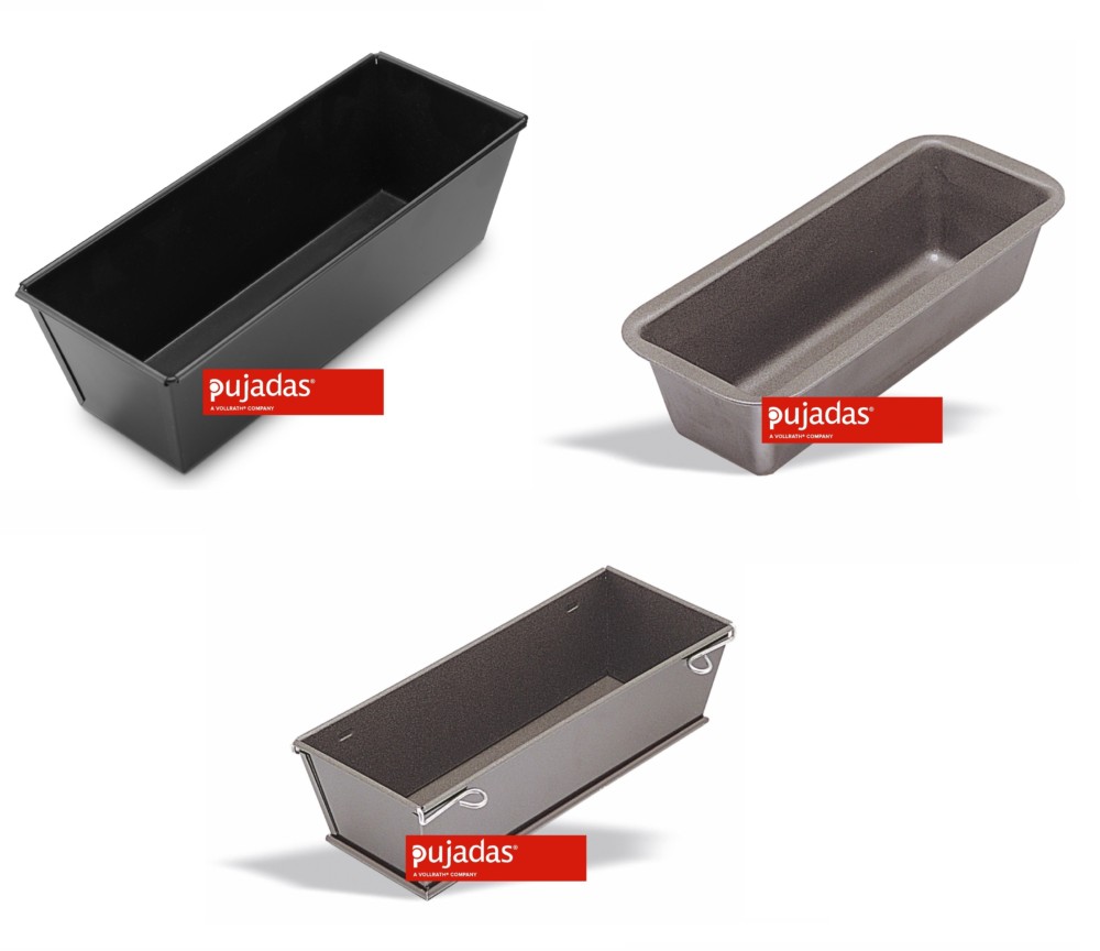 molde pasteleria antiadherente rectangular