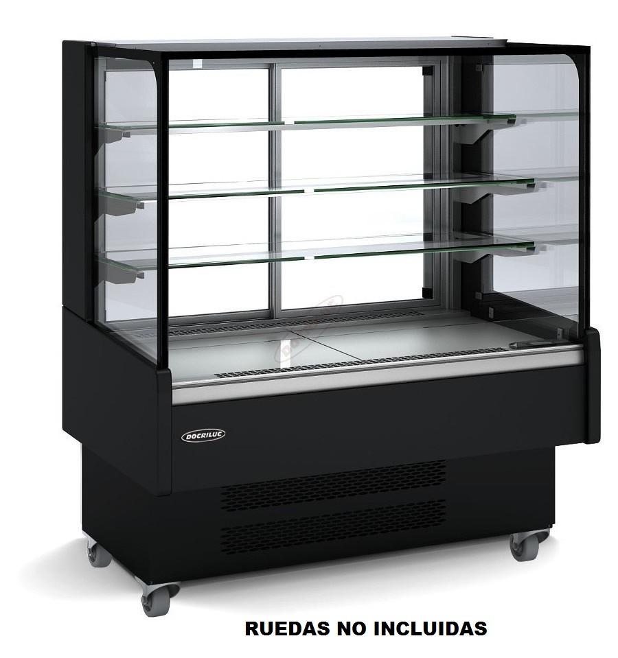 VITRINA EXPOSITORA REFRIGERADA AUTOSERVICIO CON CRISTAL RECTO