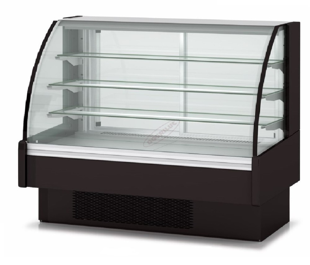 VITRINA EXPOSITORA REFRIGERADA CRISTAL CURVO ESPECIAL CHOCOLATES Y BOMBONES