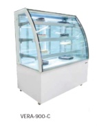 VITRINA EXPOSITORA REFRIGERADA CRISTAL CURVO