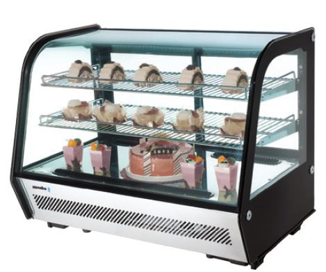 vitrina expositora refrigerada sobremesa edenox bares restaurantes buffette