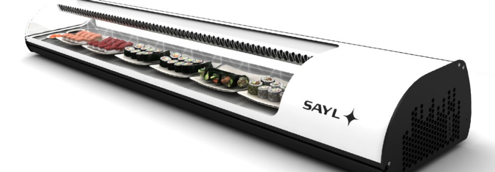 VITRINA SUSHI STANDARD CUBA PLANA